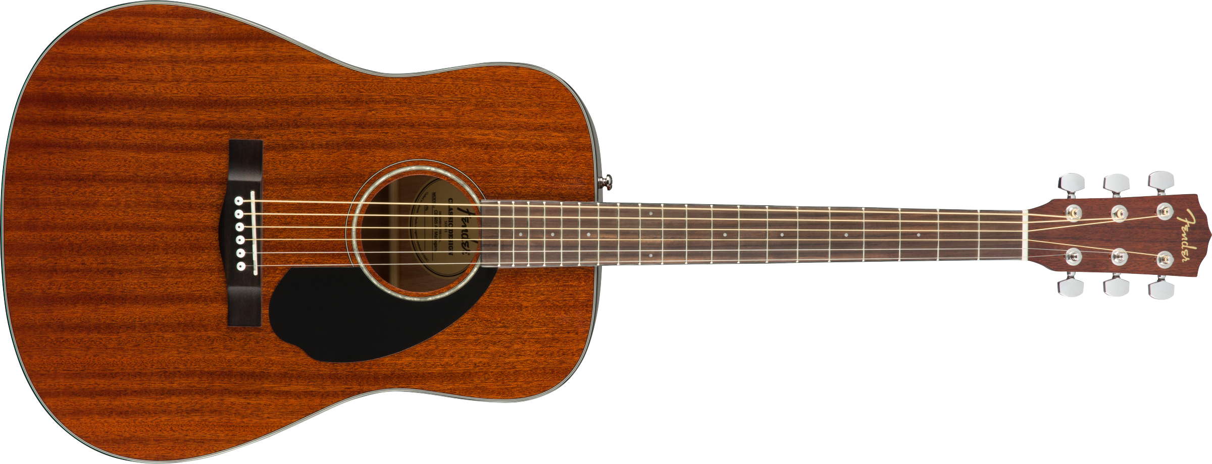 Fender CD-60S Dreadnought, All-Mahogany